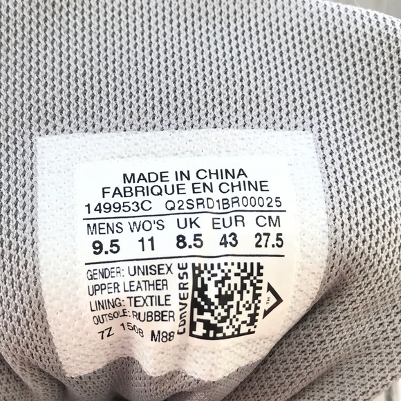 NWT Converse JP || OX Suede Dolphin M AUTHENTIC - Picture 8 of 8